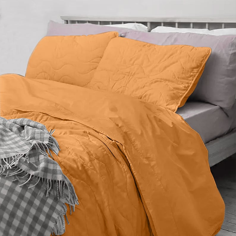 Piglet stitch - Pure Cotton Sateen Quilt Sets-4