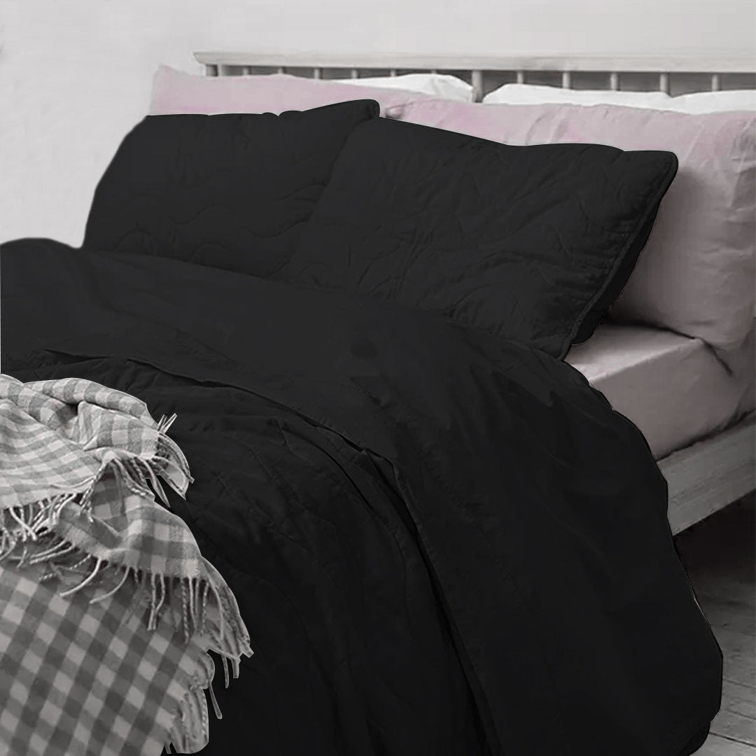 Piglet stitch - Pure Cotton Sateen Quilt Sets-7