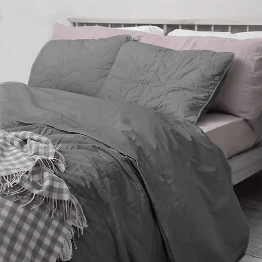 Piglet stitch - Pure Cotton Sateen Quilt Sets-0